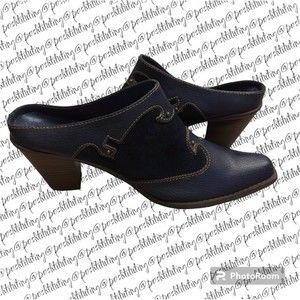 Unbranded Navy Blue Western Shoes